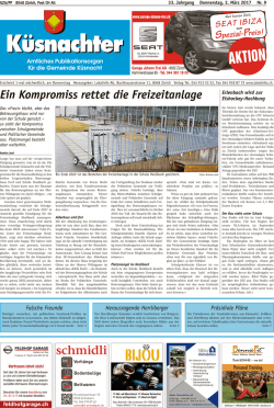Ein Kompromiss rettet die Freizeitanlage