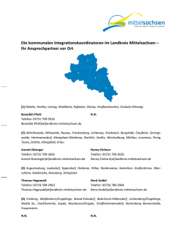 Ihr Ansprechpartner vor Ort