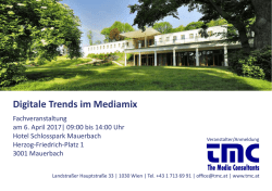 Digitale Trends im Mediamix