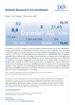 Daimler AG - Börse Social