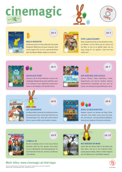 DVD-Tipps Ostern 2017