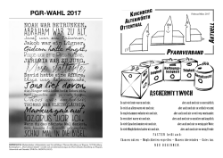 Pfarrblatt/Fastenzeit-Ostern - Pfarrverband Kirchberg am Wagram