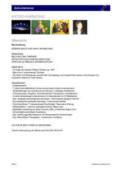 Dossier drucken - astro
