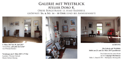 Galerie mit Weitblick