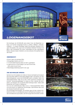 logenangebot - VfL Gummersbach