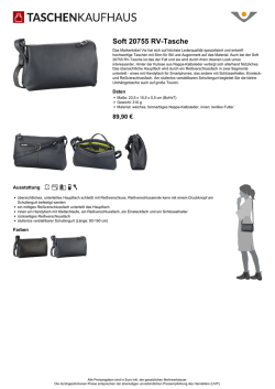 Soft 20755 RV-Tasche