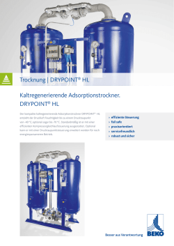 DRYPOINT® HL - BEKO TECHNOLOGIES GmbH