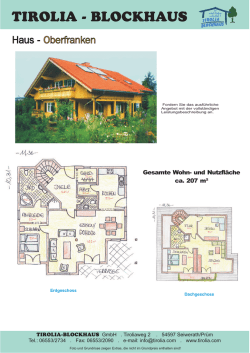 TIROLIA – BLOCKHAUS GmbH