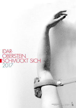 Jahresprogramm Idar-Oberstein schm&uuml;ckt sich 2017