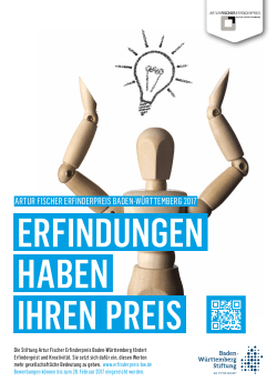 Poster 2017 - Baden-Württemberg Stiftung
