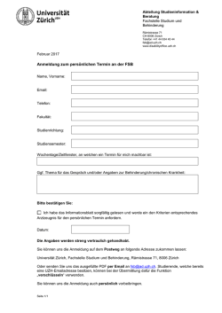 ienstleistungen  - Fachstelle Studium und Behinderung