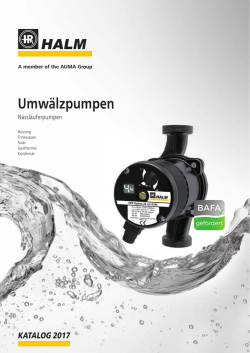 downloaden - Halm Pumpen