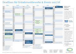 einen Kalender