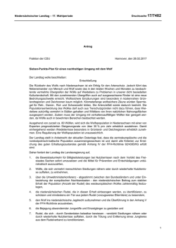 Drucksachen allgemein - Nieders&auml;chsischer Landtag