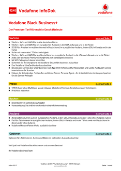 InfoDok 4240: Vodafone Black Business+