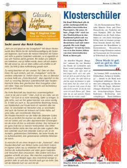 Klosterschüler - extra