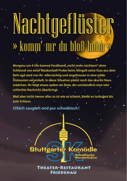 komm` mr du bloß hoim «