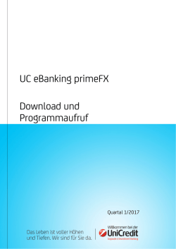 UC eBanking primeFX und
