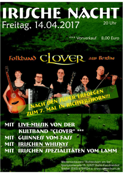 Irische Nacht - Richtershorn am See