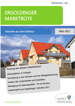 Marktbote März 2017 - Nr. 03