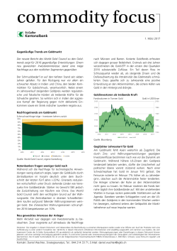 commodity focus - St.Galler Kantonalbank