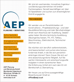 Anzeige 104x116 Techniker.indd - AEP Planung und Beratung GmbH