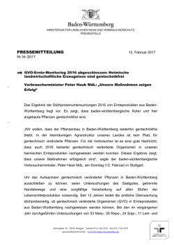 GVO-Ernte-Monitoring 2016