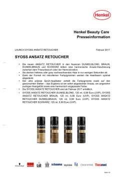 Factsheet Syoss Ansatz Retoucher