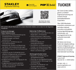 Die Tucker GmbH, Gießen, gehört zu STANLEY