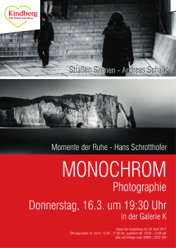 Ausstellung Schalk-Schrotthofer