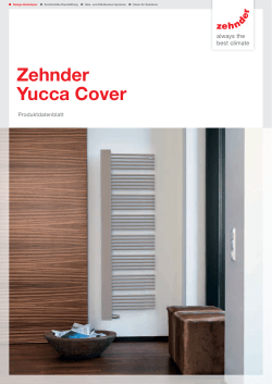 Zehnder Yucca Cover