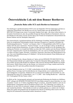 Österreichische Lok mit dem Bonner Beethoven