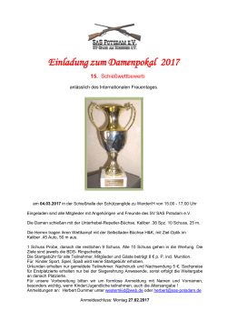 EinladungzumDamenpokal 2017