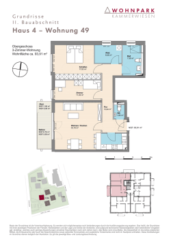 Haus 4 &ndash; Wohnung 49 - Wohnpark Kammerwiesen