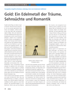Gold: Ein Edelmetall der Tr&auml;ume, Sehns&uuml;chte und Romantik