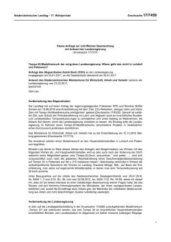 Drs. 17/7459  - Nieders&auml;chsischer Landtag