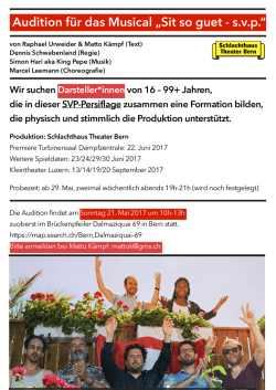 Infos - Schlachthaus Theater Bern