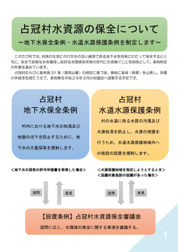 条例素案概要