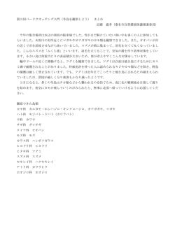 観察会のまとめ（近藤義孝） [105KB pdfファイル]
