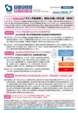 極右の強い存在感 (欧州) (三井住友アセットマネジメント)