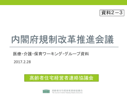 内閣府規制改革推進会議