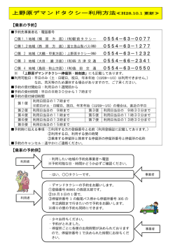 利用方法《H28.10.1更新》