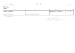 人 事 異 動 通 知 ニッパツ（日本発条株式会社） 発令日：3月1日 人事