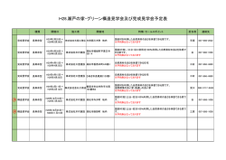見学会のお知らせ