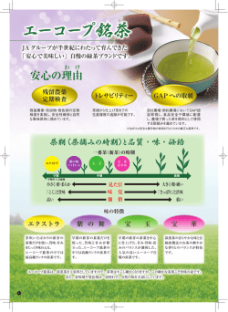 エーコープ銘茶のご案内