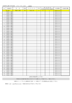 （入会・更新申込書）［PDF形式］
