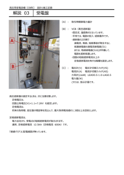解説 03 受電盤