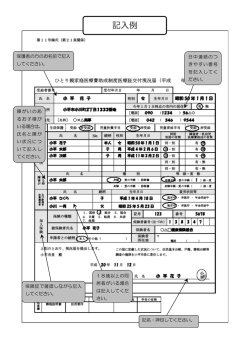 記入例
