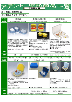 中分類名： 小分類名： 模型用BOX キャリーボックス