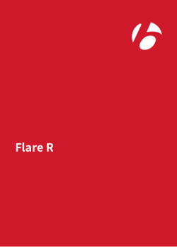Flare R 取扱説明書